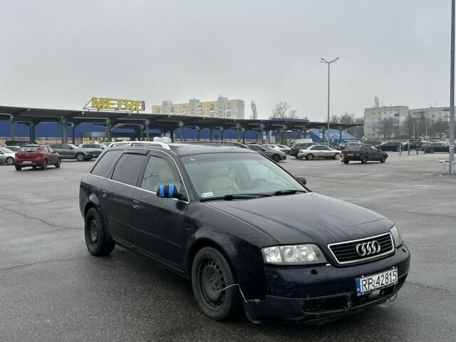 Синий Ауди А6, объемом двигателя 2.5 л и пробегом 334 тыс. км за 1000 $, фото 1 на Automoto.ua