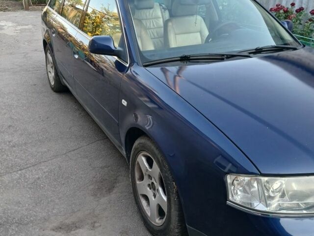 Синий Ауди А6, объемом двигателя 2.4 л и пробегом 250 тыс. км за 3900 $, фото 2 на Automoto.ua