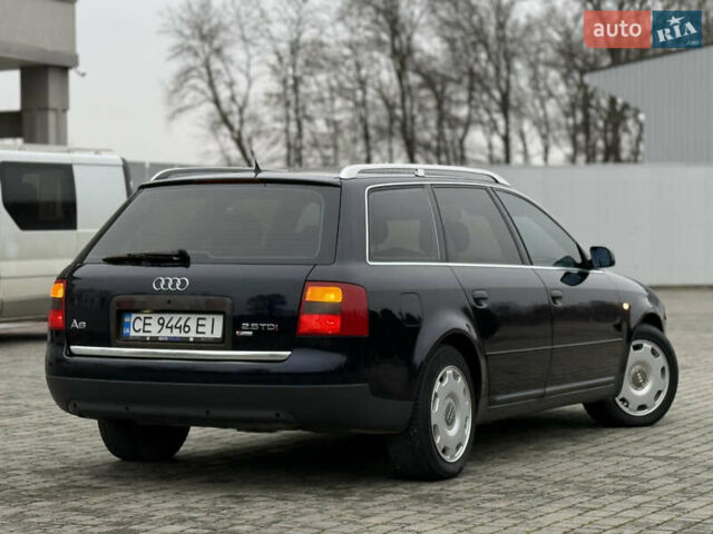 Синий Ауди А6, объемом двигателя 2.5 л и пробегом 300 тыс. км за 3850 $, фото 4 на Automoto.ua