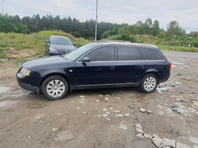 Синий Ауди А6, объемом двигателя 2.5 л и пробегом 400 тыс. км за 1850 $, фото 4 на Automoto.ua