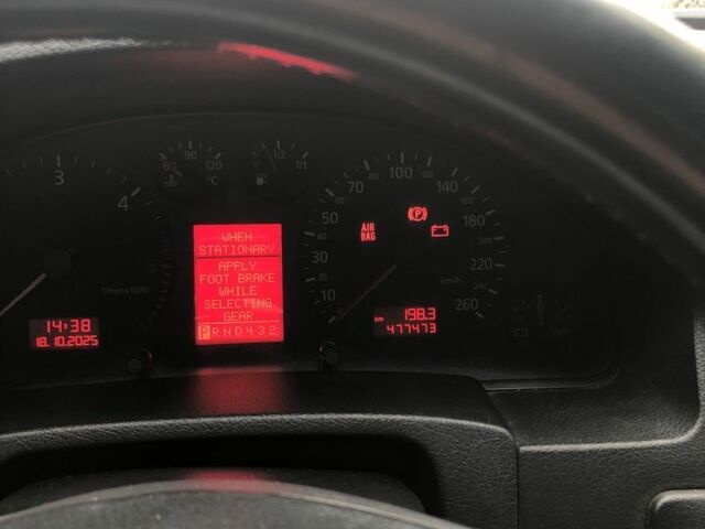 Синий Ауди А6, объемом двигателя 2.5 л и пробегом 477 тыс. км за 4000 $, фото 7 на Automoto.ua