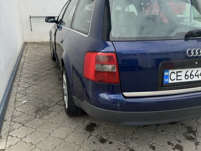 Синий Ауди А6, объемом двигателя 2.5 л и пробегом 325 тыс. км за 4800 $, фото 10 на Automoto.ua