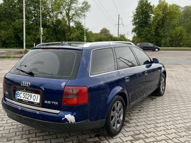 Синий Ауди А6, объемом двигателя 2.5 л и пробегом 435 тыс. км за 3500 $, фото 2 на Automoto.ua