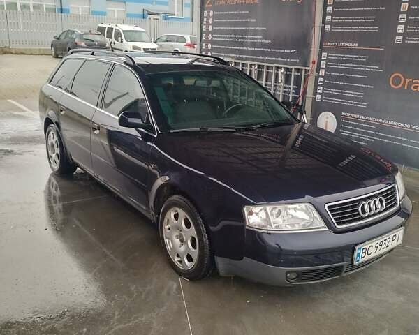 Синий Ауди А6, объемом двигателя 2.5 л и пробегом 410 тыс. км за 3700 $, фото 6 на Automoto.ua