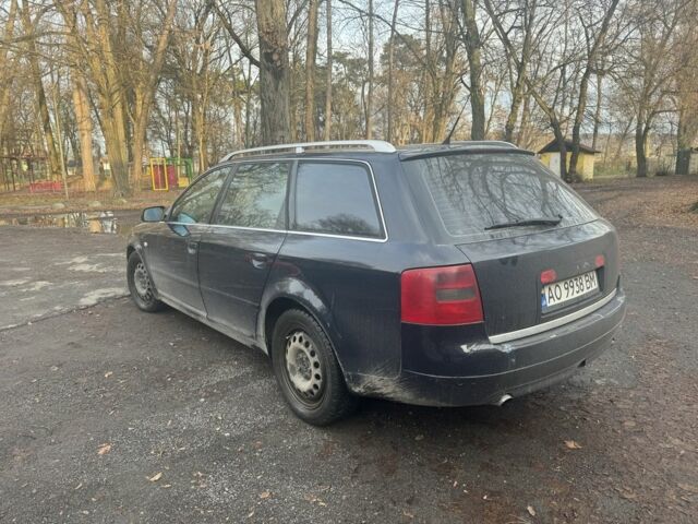 Синий Ауди А6, объемом двигателя 2.5 л и пробегом 275 тыс. км за 2599 $, фото 2 на Automoto.ua