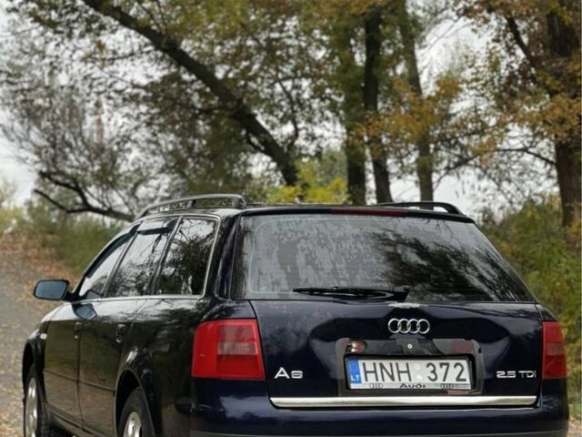 Синий Ауди А6, объемом двигателя 2.5 л и пробегом 3 тыс. км за 2000 $, фото 1 на Automoto.ua
