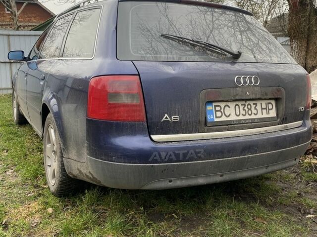 Синий Ауди А6, объемом двигателя 2.5 л и пробегом 340 тыс. км за 2900 $, фото 2 на Automoto.ua