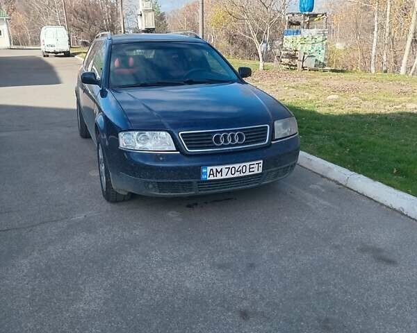 Синій Ауді А6, об'ємом двигуна 2.5 л та пробігом 348 тис. км за 3000 $, фото 3 на Automoto.ua