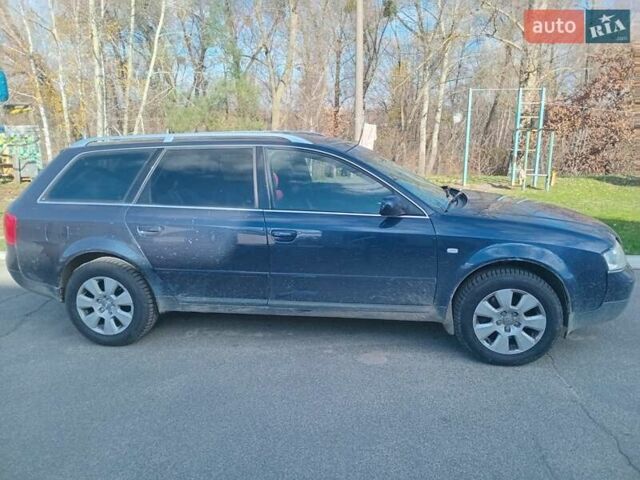 Синій Ауді А6, об'ємом двигуна 2.5 л та пробігом 348 тис. км за 3000 $, фото 1 на Automoto.ua