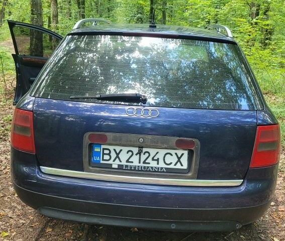 Синий Ауди А6, объемом двигателя 2.5 л и пробегом 350 тыс. км за 4200 $, фото 2 на Automoto.ua