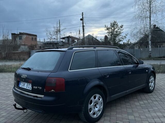 Синій Ауді А6, об'ємом двигуна 2.5 л та пробігом 333 тис. км за 2500 $, фото 2 на Automoto.ua