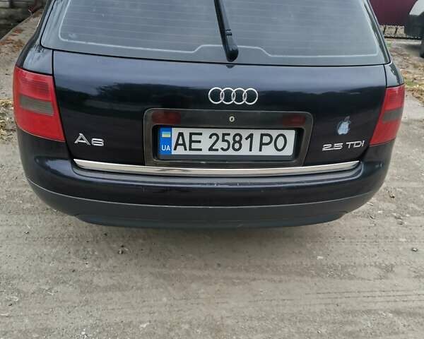 Синий Ауди А6, объемом двигателя 2.5 л и пробегом 315 тыс. км за 4500 $, фото 3 на Automoto.ua