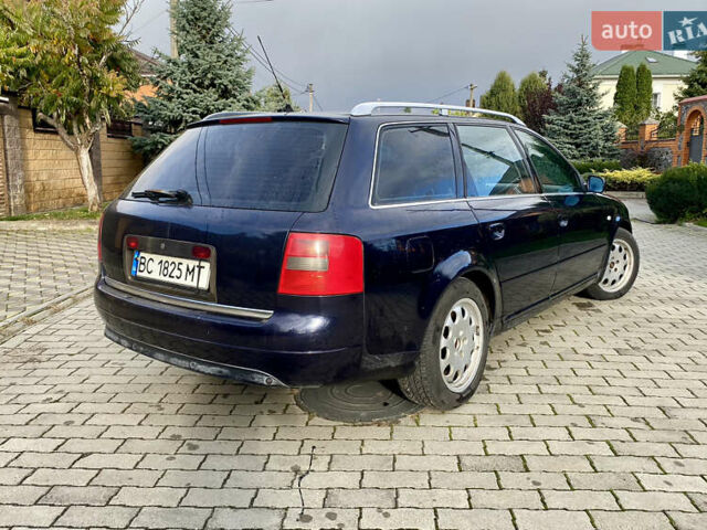 Синий Ауди А6, объемом двигателя 2.5 л и пробегом 330 тыс. км за 3800 $, фото 4 на Automoto.ua