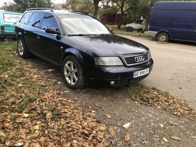 Синий Ауди А6, объемом двигателя 2.5 л и пробегом 477 тыс. км за 4000 $, фото 4 на Automoto.ua