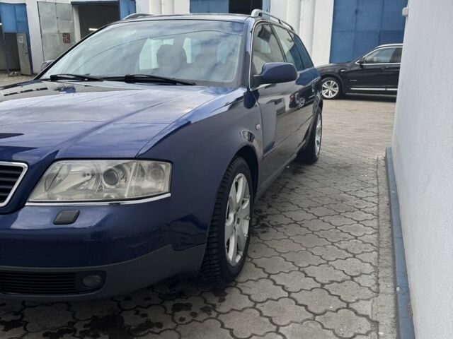 Синий Ауди А6, объемом двигателя 2.5 л и пробегом 325 тыс. км за 4800 $, фото 1 на Automoto.ua