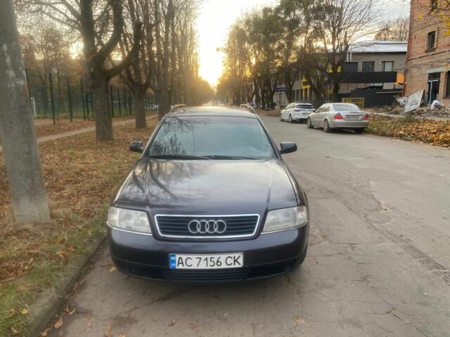 Синий Ауди А6, объемом двигателя 2.5 л и пробегом 406 тыс. км за 3300 $, фото 1 на Automoto.ua
