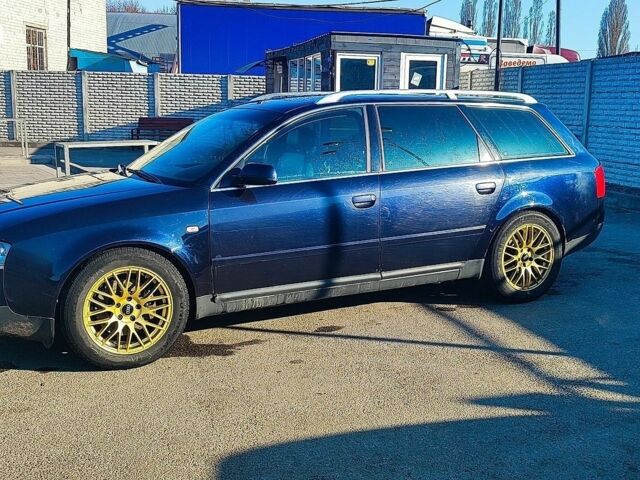 Синий Ауди А6, объемом двигателя 2.5 л и пробегом 289 тыс. км за 3700 $, фото 1 на Automoto.ua