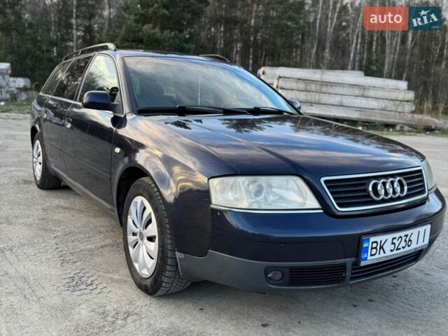 Синий Ауди А6, объемом двигателя 2.5 л и пробегом 350 тыс. км за 3250 $, фото 3 на Automoto.ua