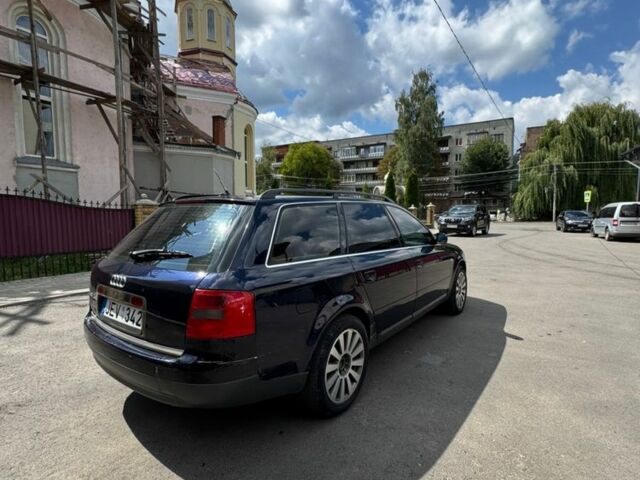 Синий Ауди А6, объемом двигателя 2.5 л и пробегом 210 тыс. км за 2700 $, фото 4 на Automoto.ua