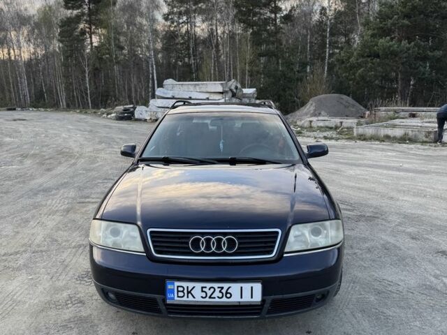 Синий Ауди А6, объемом двигателя 2.5 л и пробегом 350 тыс. км за 3600 $, фото 2 на Automoto.ua