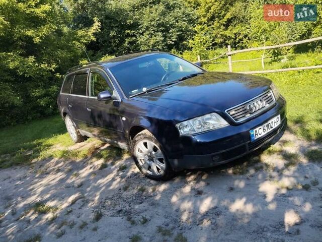 Синий Ауди А6, объемом двигателя 2.5 л и пробегом 355 тыс. км за 4000 $, фото 8 на Automoto.ua