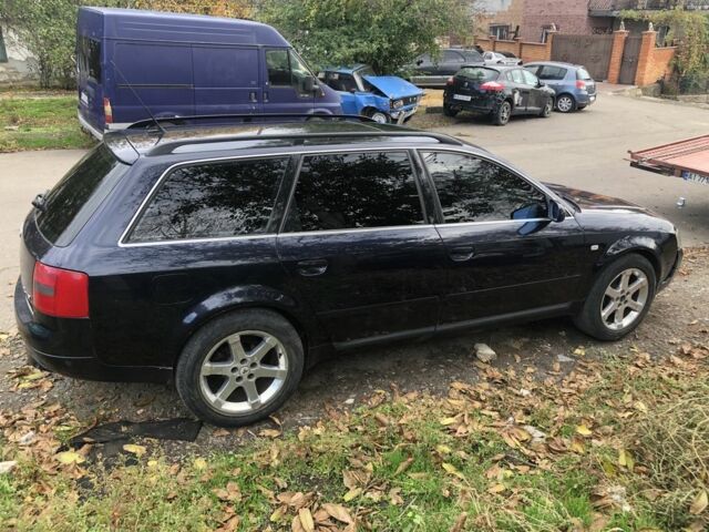 Синий Ауди А6, объемом двигателя 2.5 л и пробегом 477 тыс. км за 4000 $, фото 3 на Automoto.ua