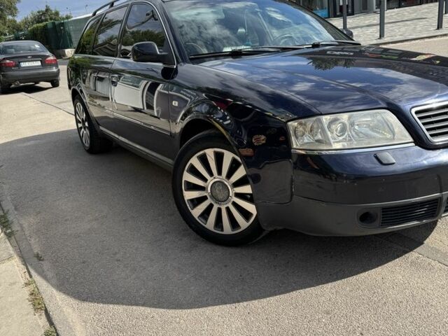 Синий Ауди А6, объемом двигателя 2.5 л и пробегом 210 тыс. км за 2700 $, фото 7 на Automoto.ua