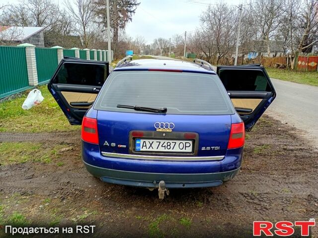 Синий Ауди А6, объемом двигателя 2.5 л и пробегом 435 тыс. км за 4000 $, фото 6 на Automoto.ua