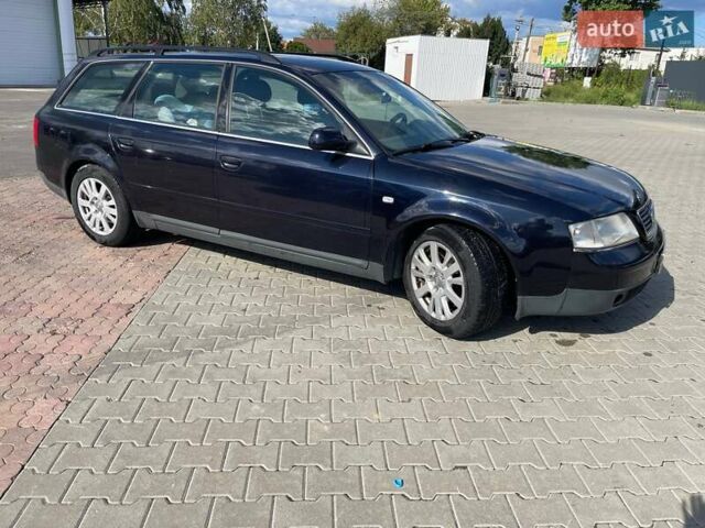 Синий Ауди А6, объемом двигателя 2.4 л и пробегом 320 тыс. км за 4300 $, фото 1 на Automoto.ua
