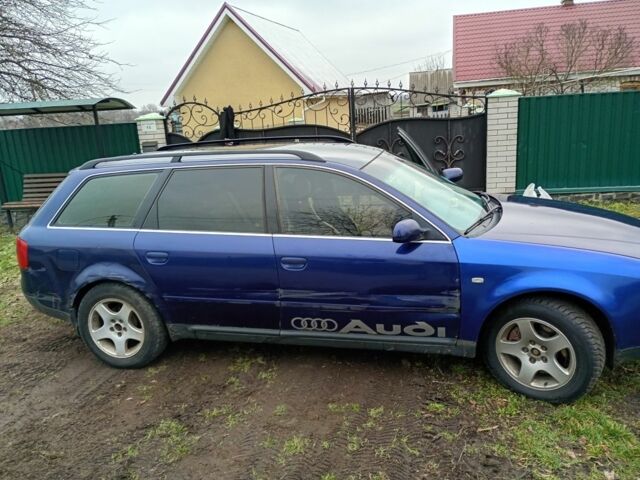 Синий Ауди А6, объемом двигателя 2.5 л и пробегом 435 тыс. км за 4000 $, фото 8 на Automoto.ua