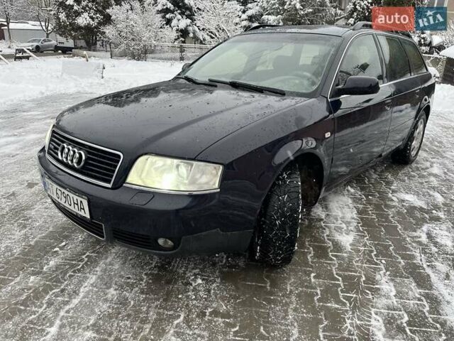 Синій Ауді А6, об'ємом двигуна 2.5 л та пробігом 344 тис. км за 3999 $, фото 1 на Automoto.ua