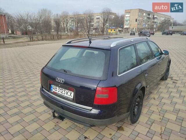 Синий Ауди А6, объемом двигателя 2.5 л и пробегом 267 тыс. км за 5000 $, фото 5 на Automoto.ua