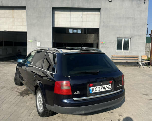 Синий Ауди А6, объемом двигателя 2.5 л и пробегом 209 тыс. км за 3600 $, фото 5 на Automoto.ua