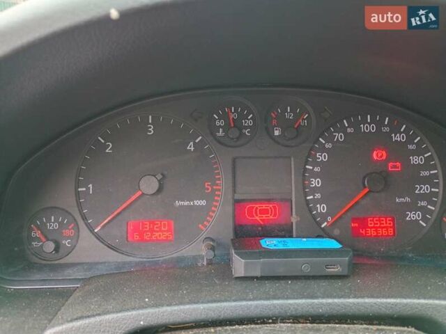 Синий Ауди А6, объемом двигателя 2.5 л и пробегом 435 тыс. км за 4000 $, фото 16 на Automoto.ua