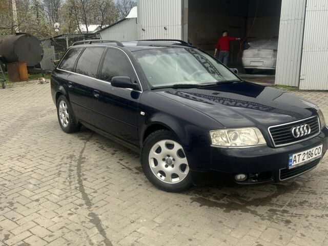 Синий Ауди А6, объемом двигателя 2.5 л и пробегом 320 тыс. км за 3250 $, фото 3 на Automoto.ua