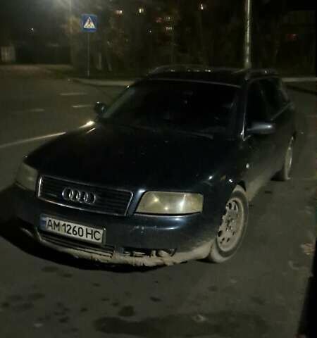 Синий Ауди А6, объемом двигателя 2.5 л и пробегом 392 тыс. км за 2900 $, фото 2 на Automoto.ua