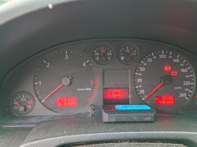 Синий Ауди А6, объемом двигателя 2.5 л и пробегом 435 тыс. км за 4000 $, фото 11 на Automoto.ua