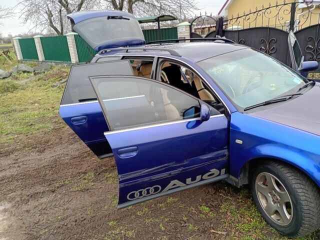 Синий Ауди А6, объемом двигателя 2.5 л и пробегом 435 тыс. км за 4000 $, фото 2 на Automoto.ua