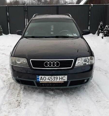 Синий Ауди А6, объемом двигателя 2.5 л и пробегом 239 тыс. км за 4800 $, фото 5 на Automoto.ua