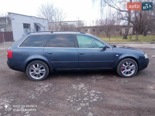 Синий Ауди А6, объемом двигателя 2.5 л и пробегом 350 тыс. км за 3200 $, фото 9 на Automoto.ua