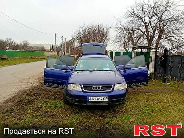 Синий Ауди А6, объемом двигателя 2.5 л и пробегом 435 тыс. км за 4000 $, фото 1 на Automoto.ua