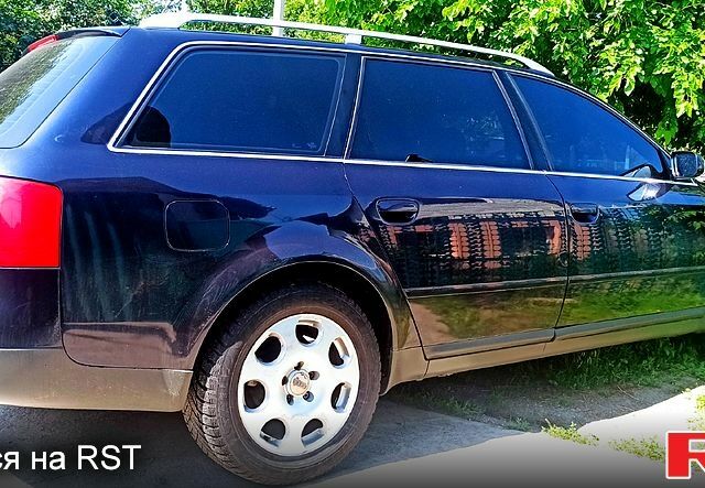 Синий Ауди А6, объемом двигателя 2.5 л и пробегом 284 тыс. км за 4200 $, фото 1 на Automoto.ua