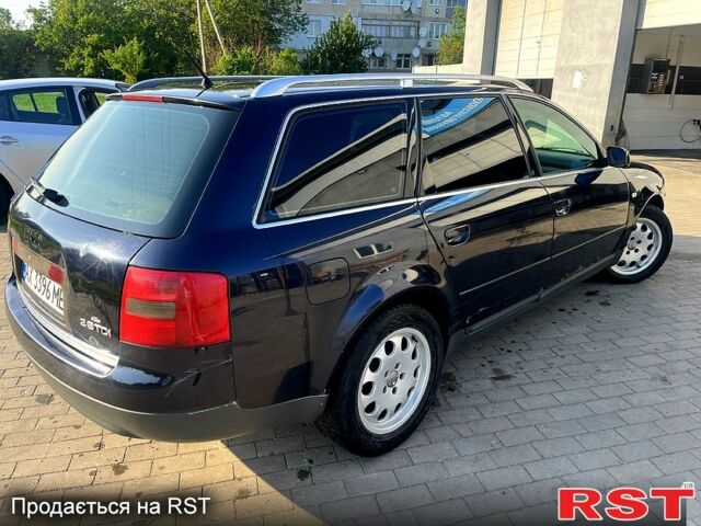 Синий Ауди А6, объемом двигателя 2.5 л и пробегом 209 тыс. км за 3600 $, фото 2 на Automoto.ua