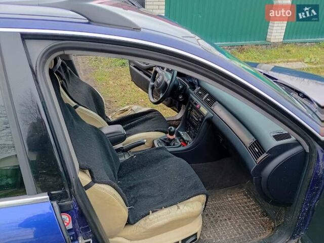 Синий Ауди А6, объемом двигателя 2.5 л и пробегом 435 тыс. км за 4000 $, фото 8 на Automoto.ua