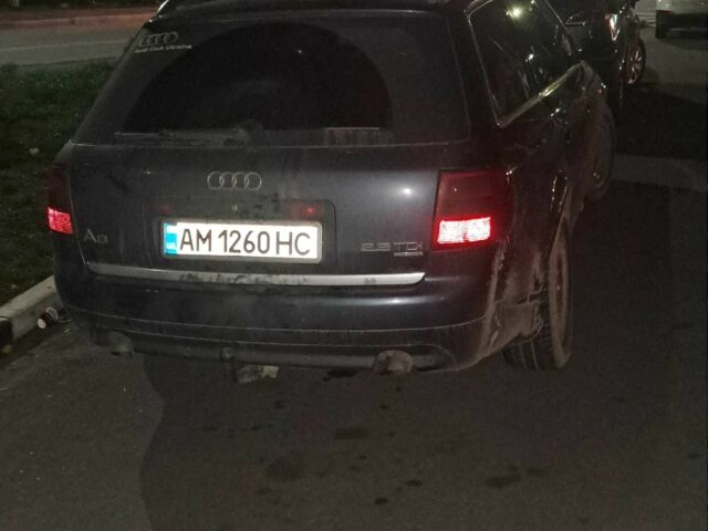 Синий Ауди А6, объемом двигателя 2.5 л и пробегом 391 тыс. км за 3102 $, фото 2 на Automoto.ua