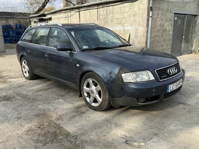 Синий Ауди А6, объемом двигателя 2.5 л и пробегом 400 тыс. км за 1299 $, фото 2 на Automoto.ua