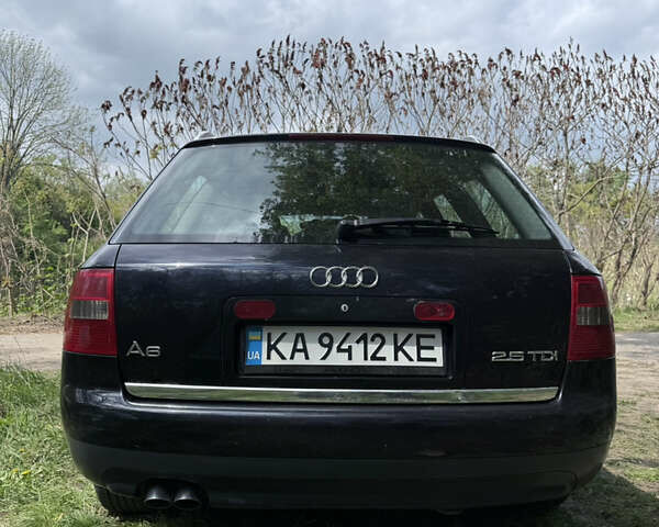 Синий Ауди А6, объемом двигателя 2.5 л и пробегом 398 тыс. км за 3000 $, фото 4 на Automoto.ua