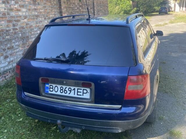 Синий Ауди А6, объемом двигателя 2.5 л и пробегом 235 тыс. км за 2700 $, фото 13 на Automoto.ua