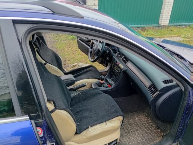 Синий Ауди А6, объемом двигателя 2.5 л и пробегом 435 тыс. км за 4000 $, фото 7 на Automoto.ua