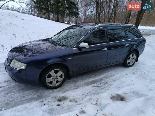 Синий Ауди А6, объемом двигателя 2.5 л и пробегом 342 тыс. км за 3200 $, фото 4 на Automoto.ua